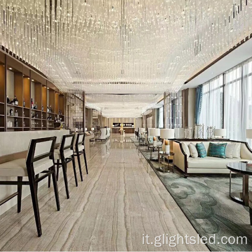 Hot Hight Quality Hotel Holl Luxury Personalization Lampant lampadario moderno lampadario